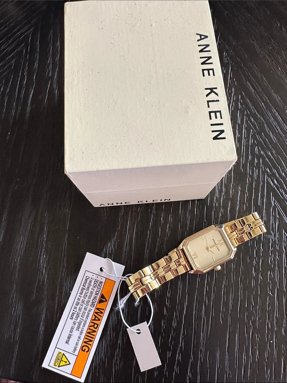 Anne Klein sleek rectangular